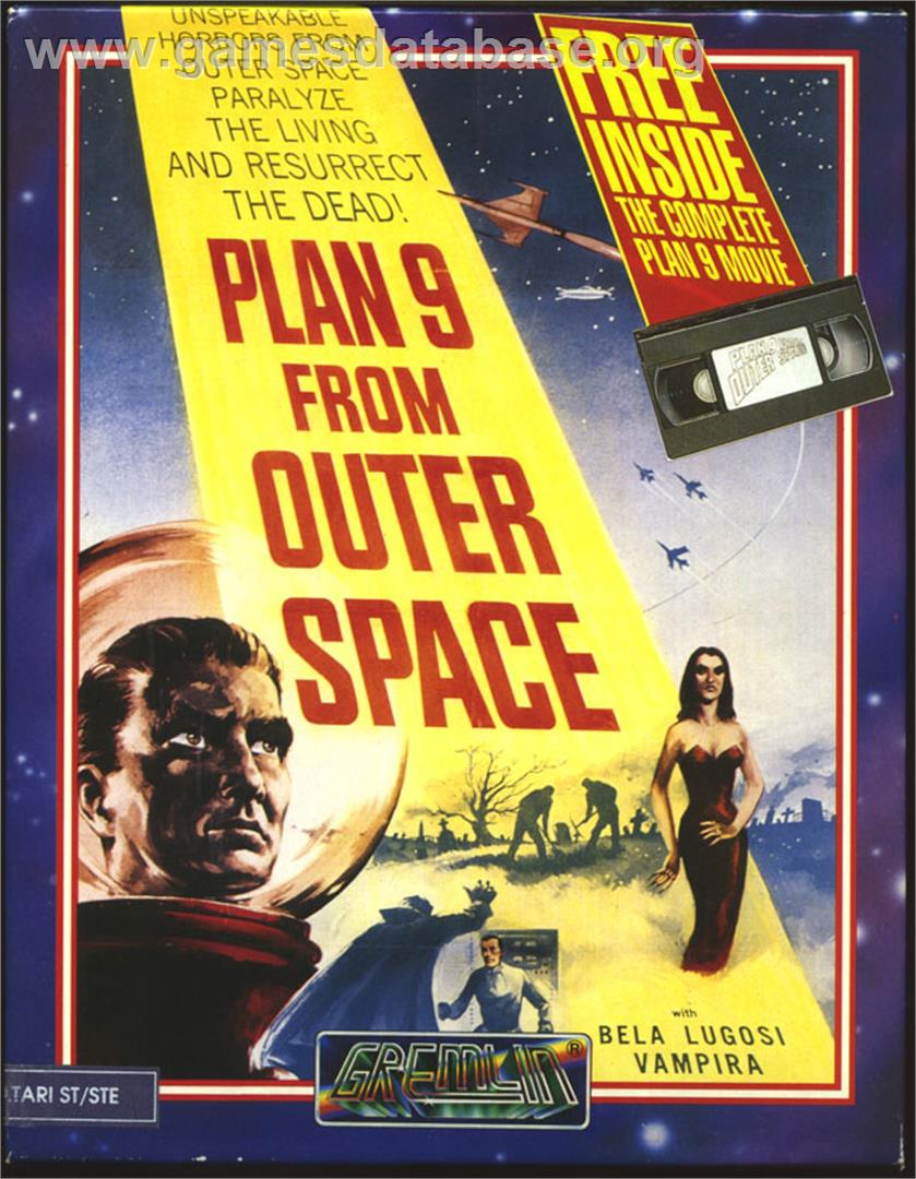 Plan 9 From Outer Space - Atari ST - Artwork - Box