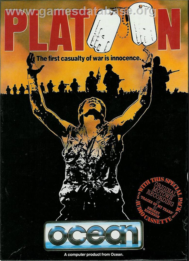 Platoon - Atari ST - Artwork - Box