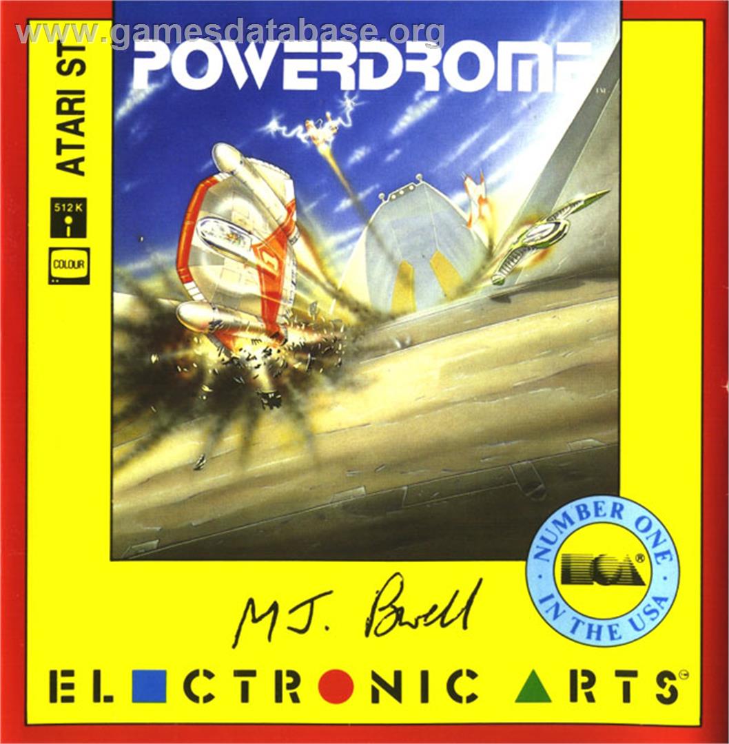 Powerdrome - Atari ST - Artwork - Box