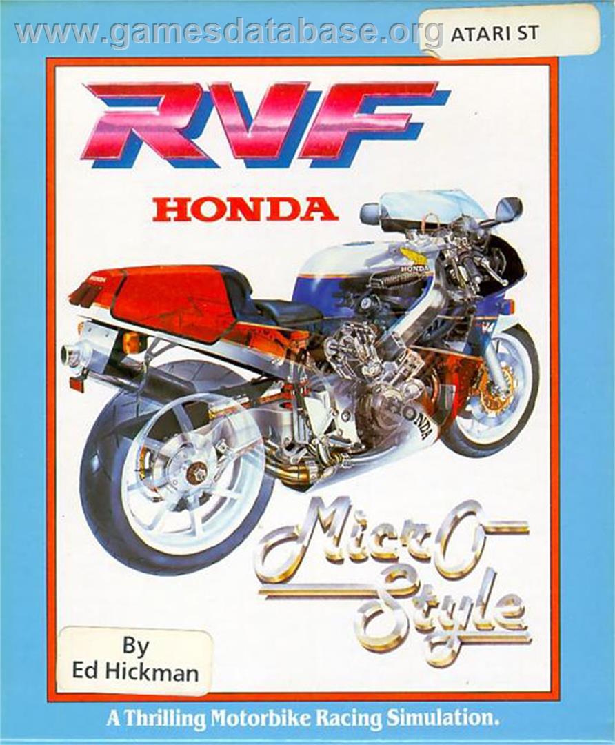 RVF Honda - Atari ST - Artwork - Box