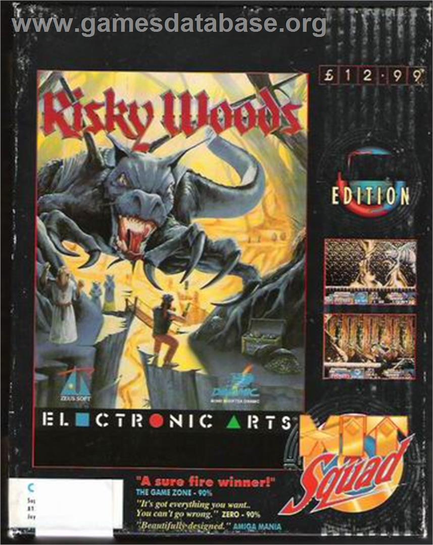 Risky Woods - Atari ST - Artwork - Box