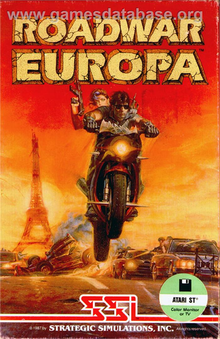Roadwar Europa - Atari ST - Artwork - Box
