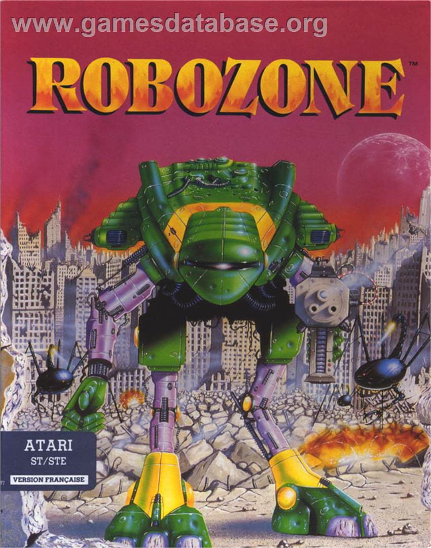 Robozone - Atari ST - Artwork - Box