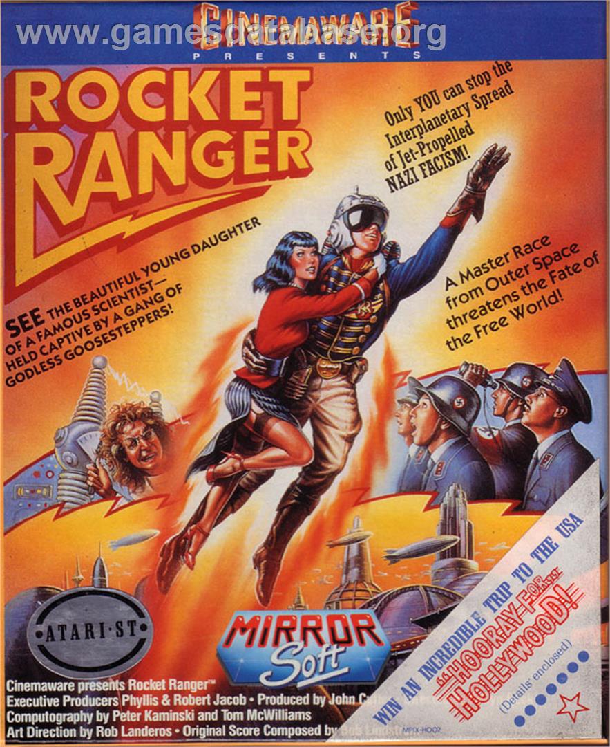 Rocket Ranger - Atari ST - Artwork - Box
