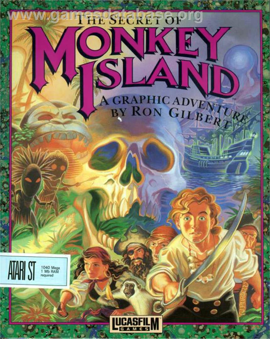 Secret of Monkey Island - Atari ST - Artwork - Box