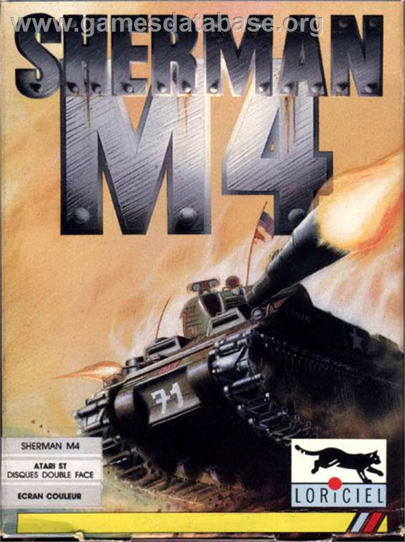 Sherman M4 - Atari ST - Artwork - Box
