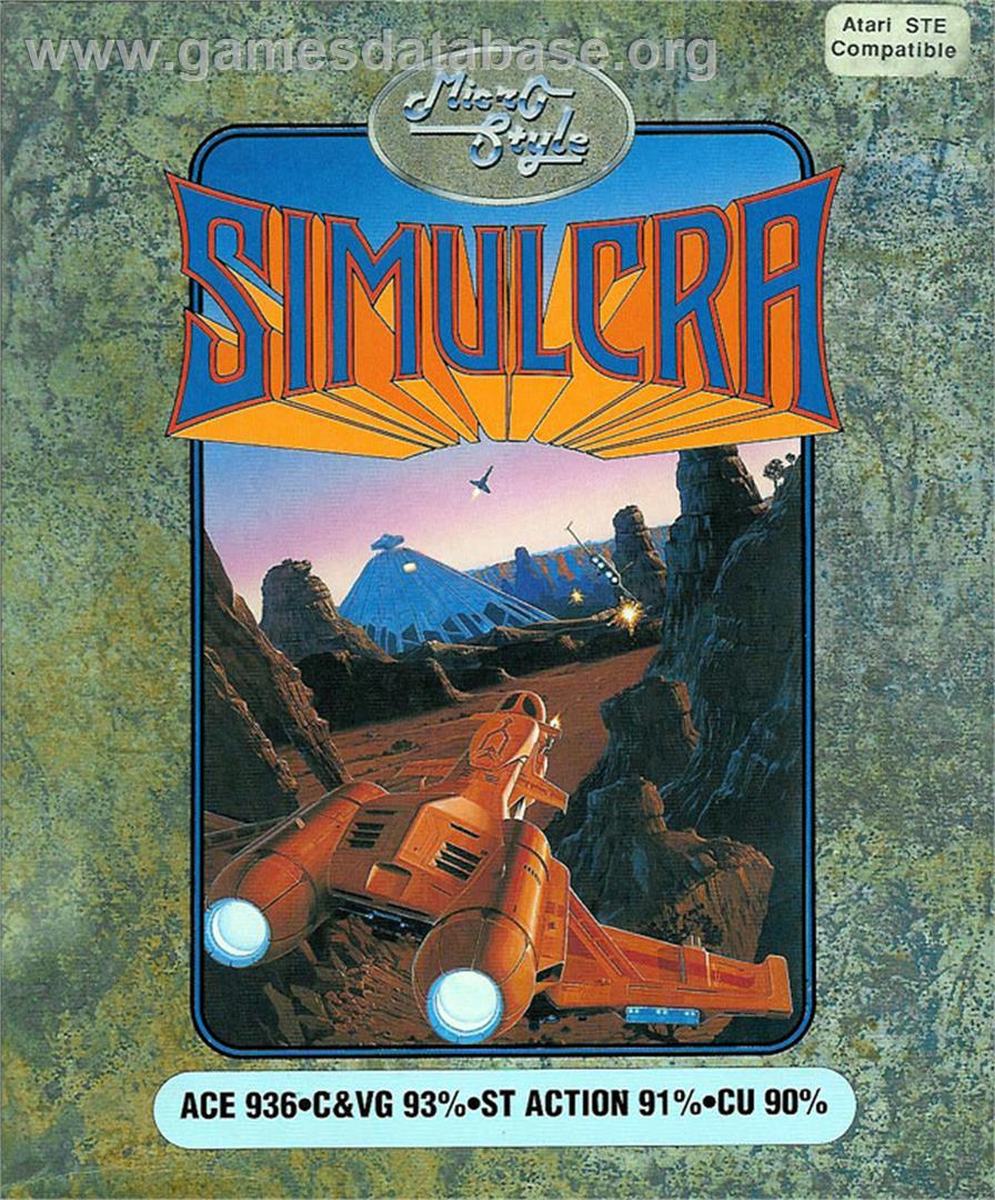 Simulcra - Atari ST - Artwork - Box