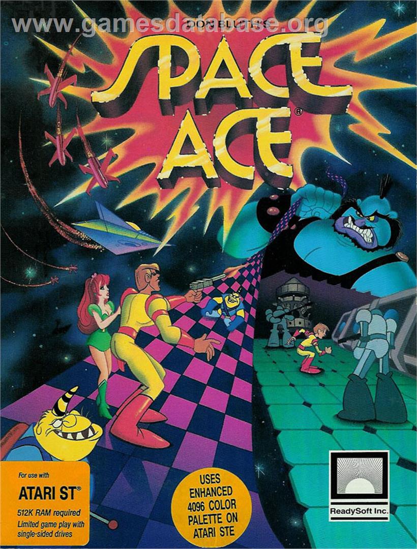 Space Ace - Atari ST - Artwork - Box