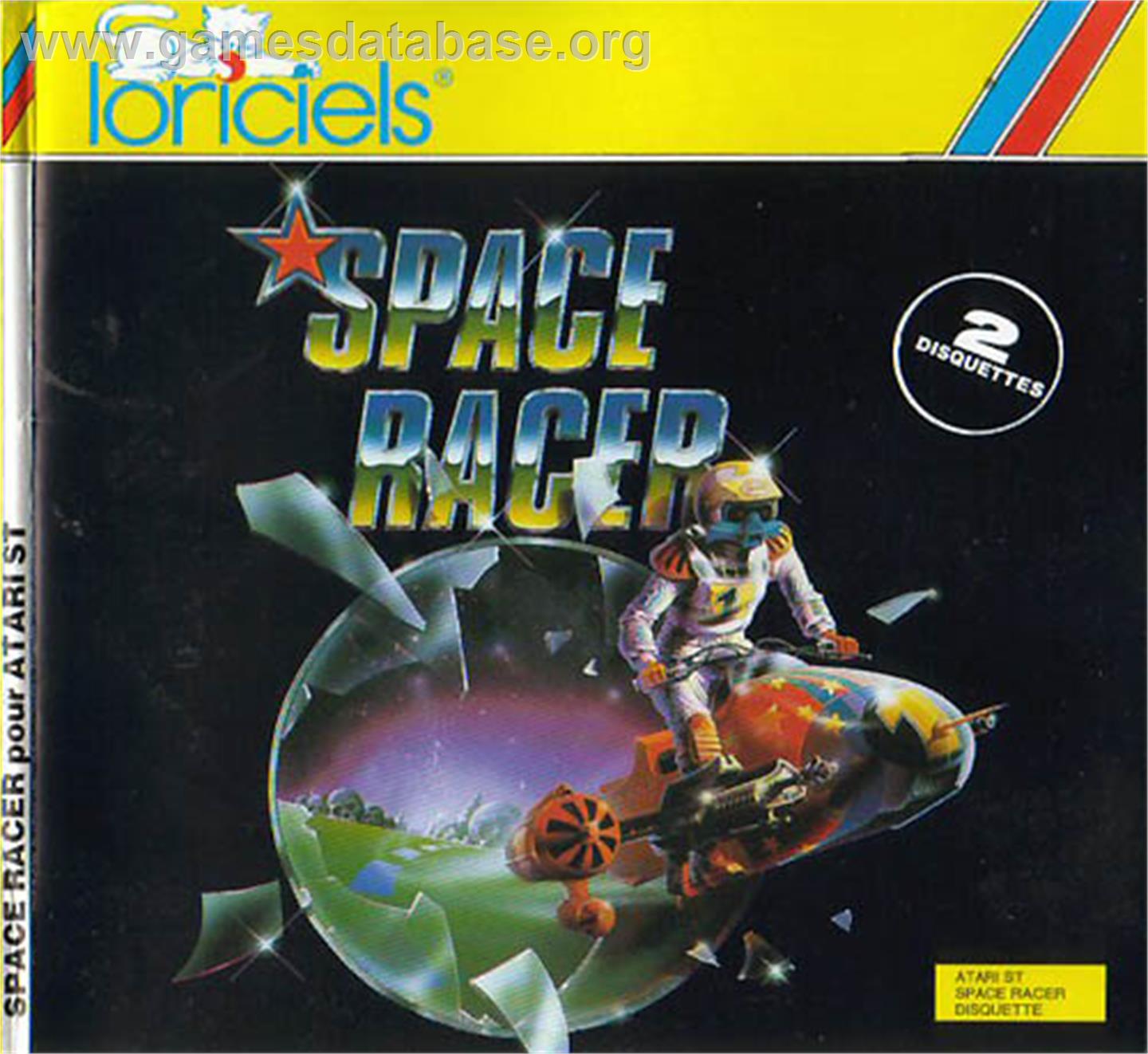Space Racer - Atari ST - Artwork - Box