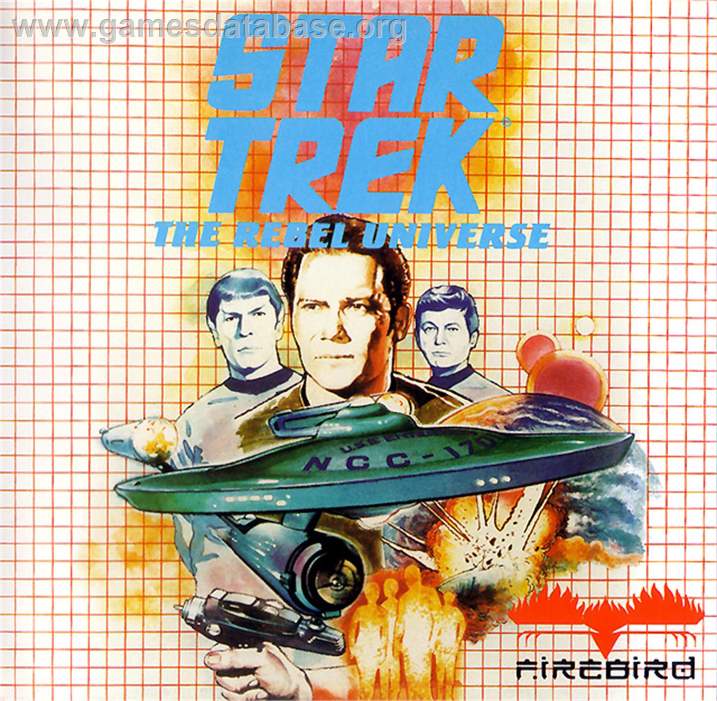 Star Trek The Rebel Universe - Atari ST - Artwork - Box