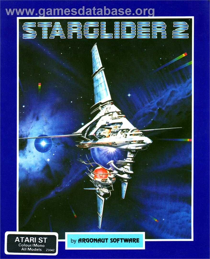 Starglider 2 - Atari ST - Artwork - Box