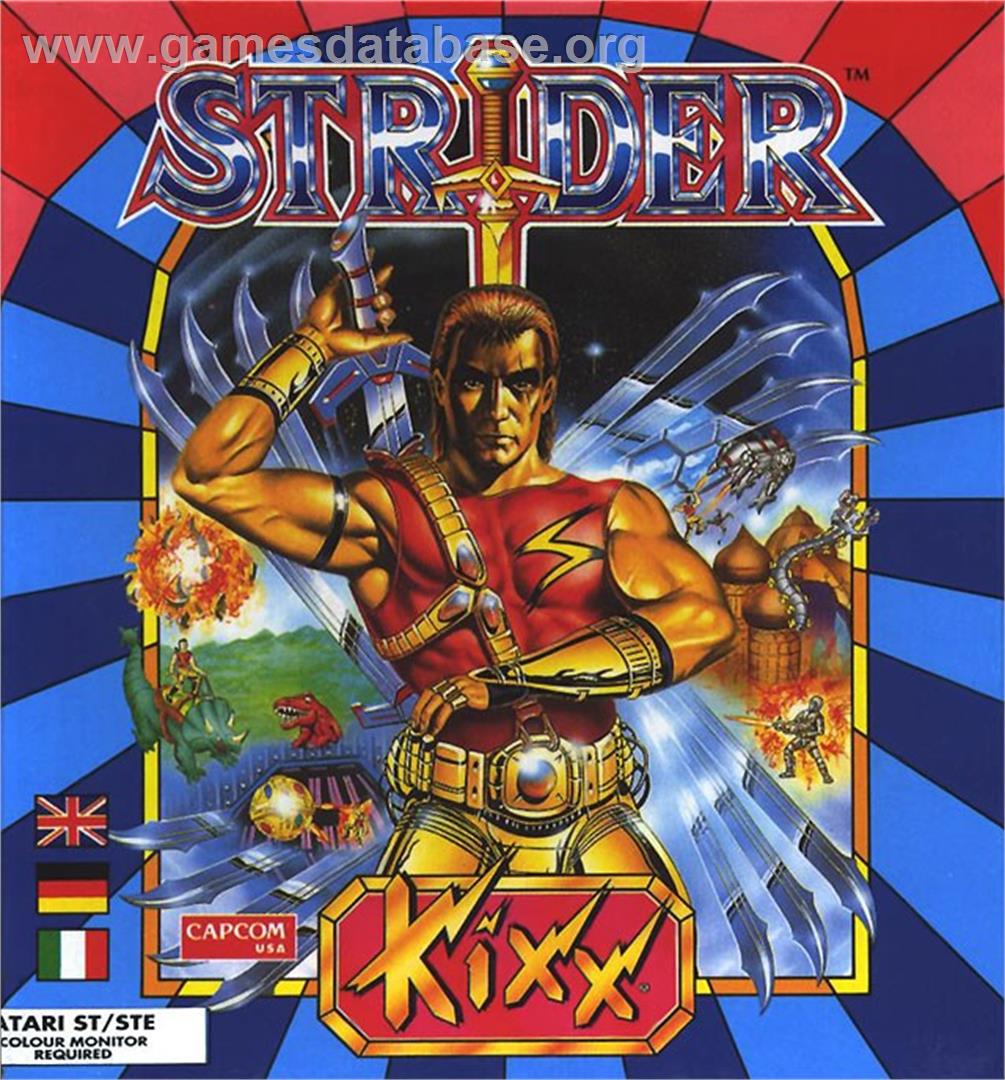 Strider 2 - Atari ST - Artwork - Box