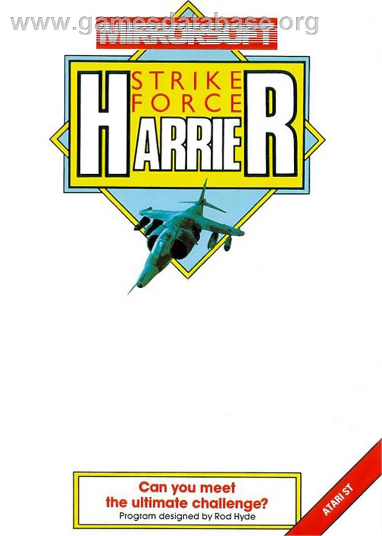 Strike Force Harrier - Atari ST - Artwork - Box