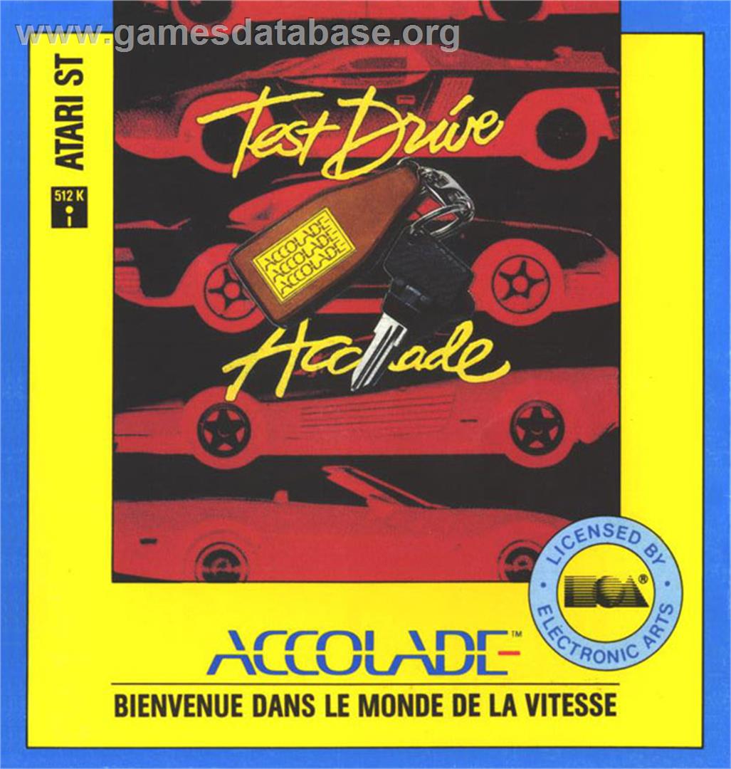 Test Drive - Atari ST - Artwork - Box