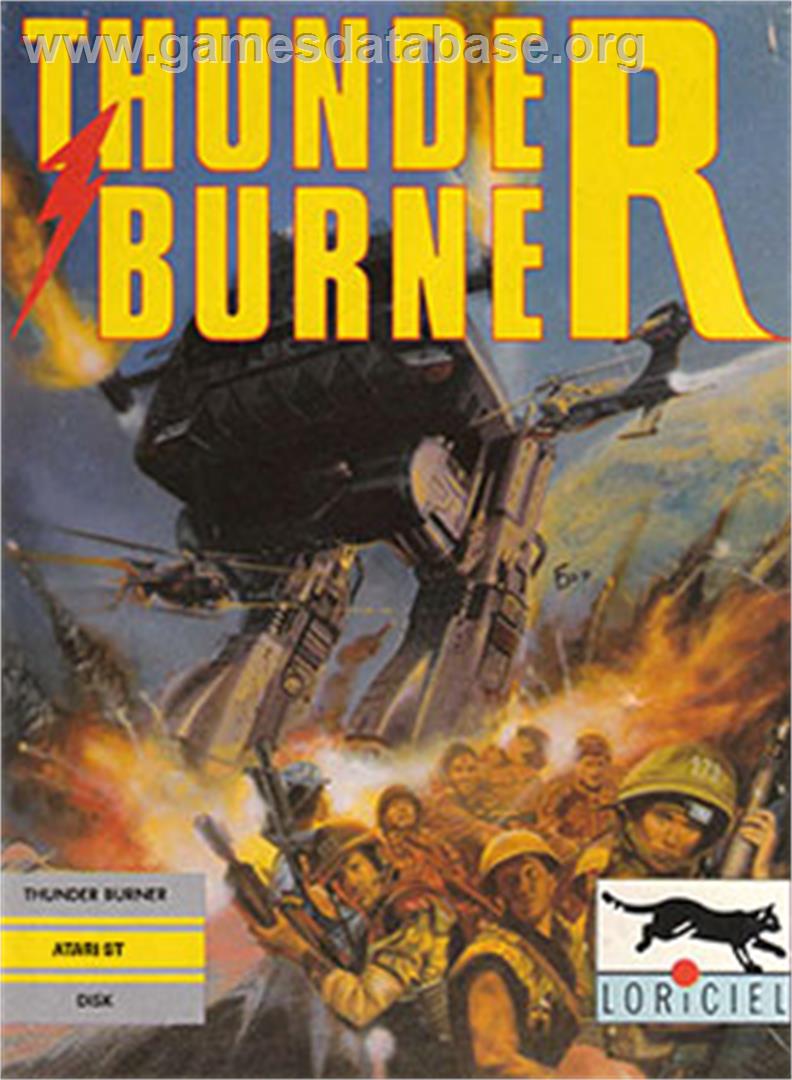 Thunder Burner - Atari ST - Artwork - Box