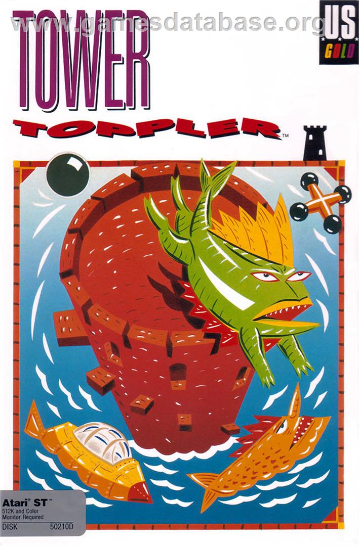 Tower Toppler - Atari ST - Artwork - Box