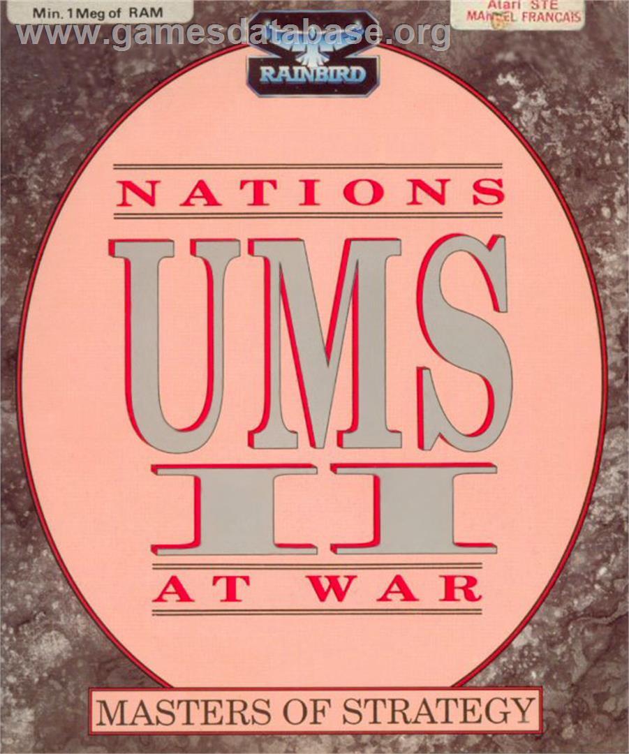 UMS II: Nations at War - Atari ST - Artwork - Box