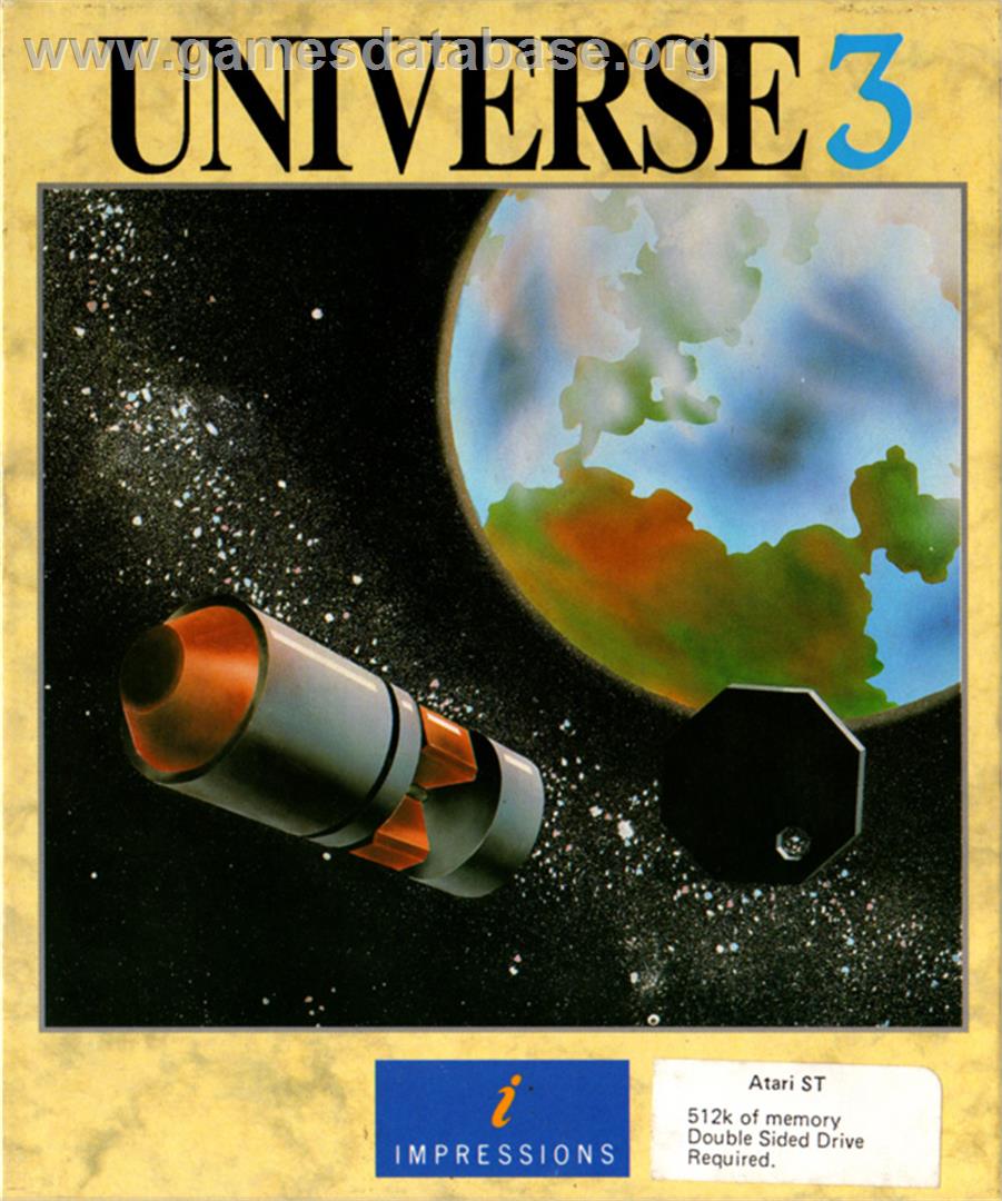 Universe 3 - Atari ST - Artwork - Box