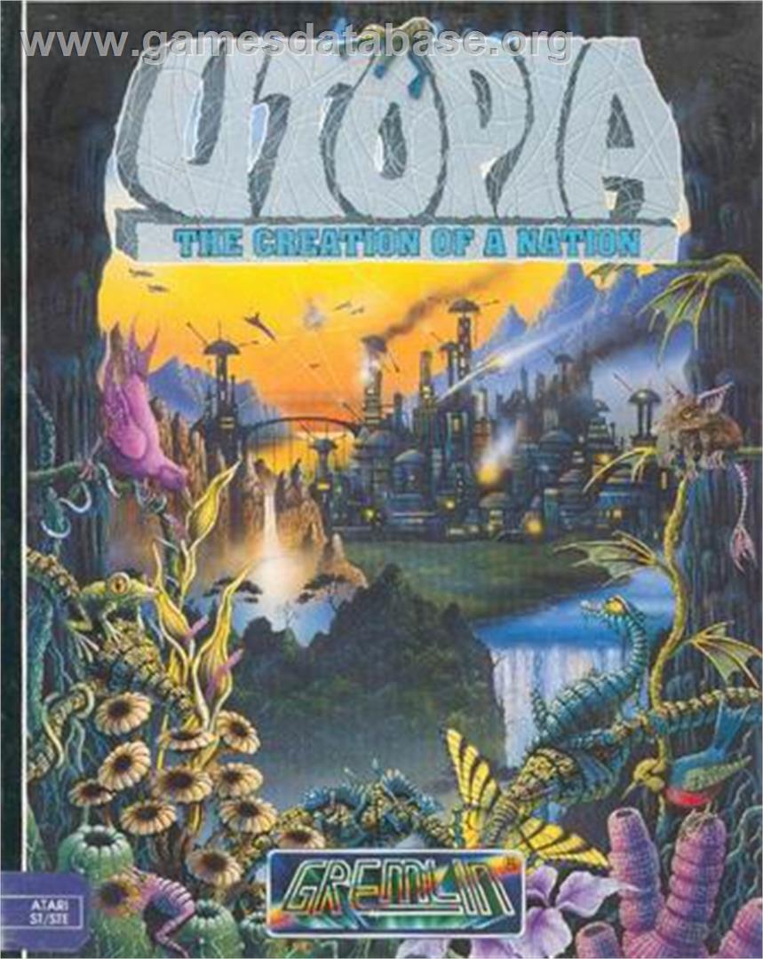 Utopia: The Creation of a Nation - Atari ST - Artwork - Box