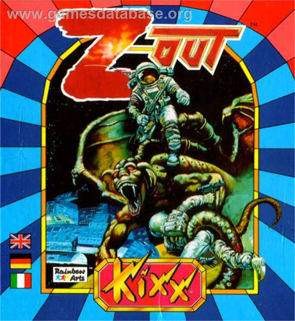 Z-Out - Atari ST - Artwork - Box