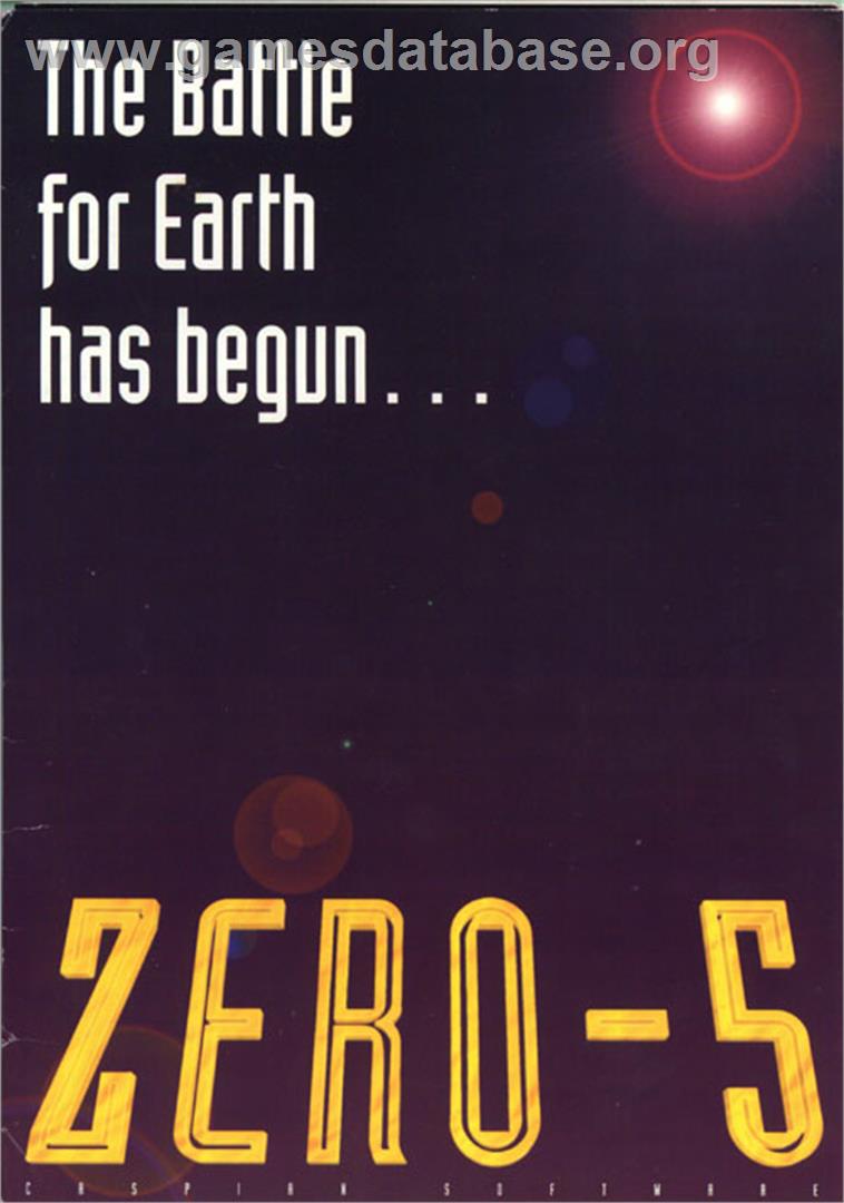 Zero 5 - Atari ST - Artwork - Box