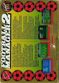Box back cover for Football Manager 2 on the Atari ST.