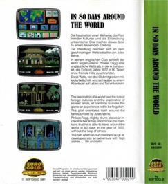 Box back cover for Joan of Arc: Siege and the Sword on the Atari ST.