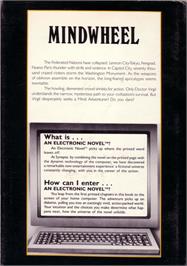 Box back cover for Mindwheel on the Atari ST.