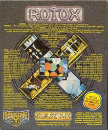 Box back cover for Rotox on the Atari ST.