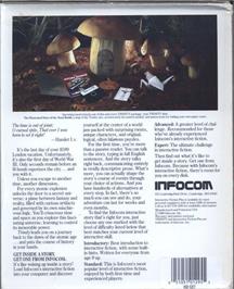 Box back cover for Trifide on the Atari ST.