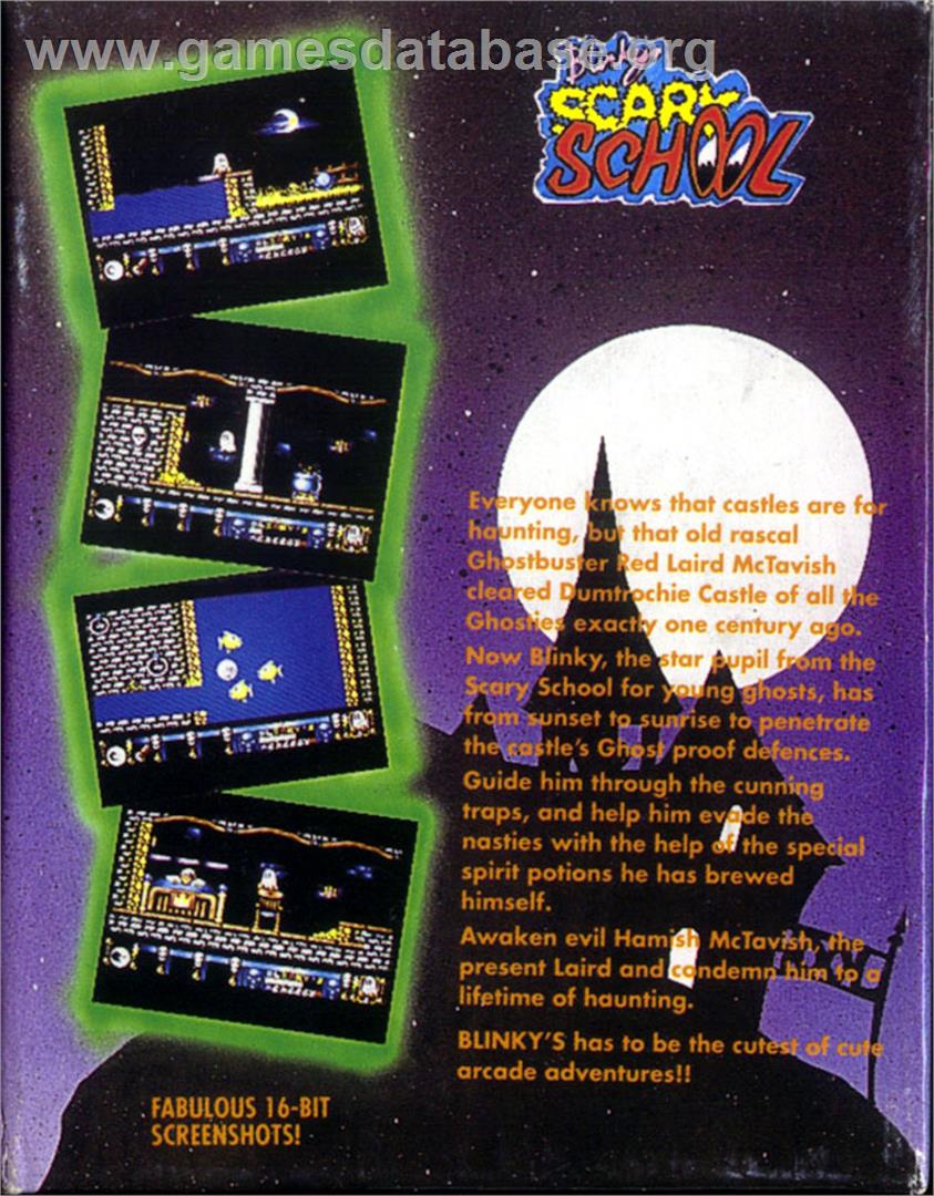 Blinky's Scary School - Atari ST - Artwork - Box Back