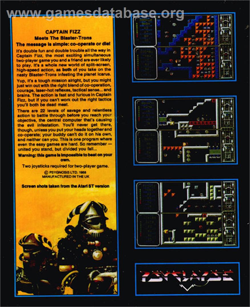 Crystal Kingdom Dizzy - Atari ST - Artwork - Box Back