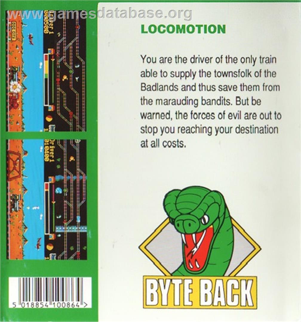 Loco-Motion - Atari ST - Artwork - Box Back