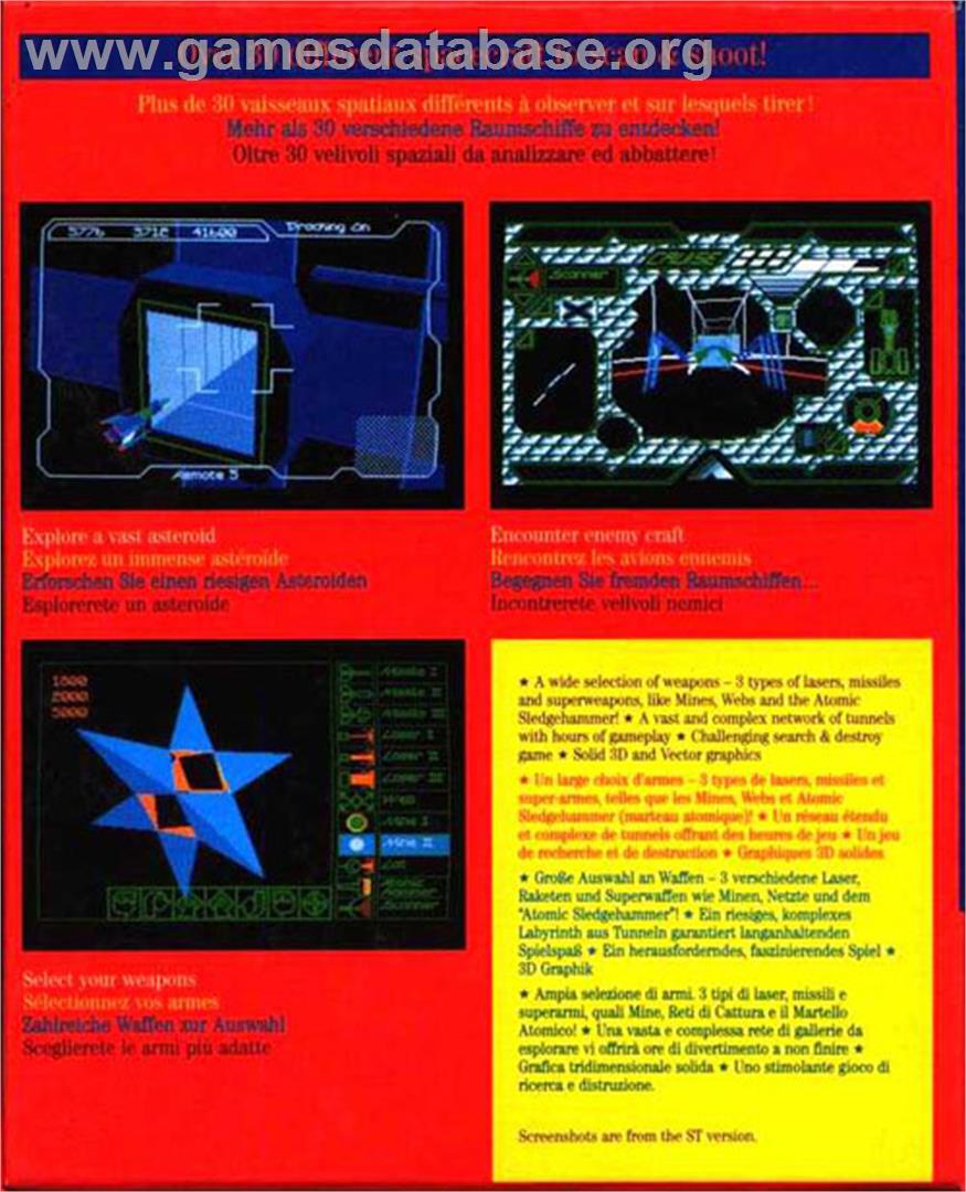 Magic Fly - Atari ST - Artwork - Box Back