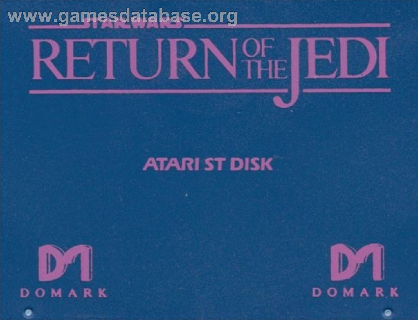 Star Wars: Return of the Jedi - Atari ST - Artwork - Cartridge Top