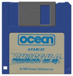 Artwork on the Disc for Chase H.Q. on the Atari ST.