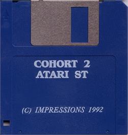 Artwork on the Disc for Cohort 2 on the Atari ST.