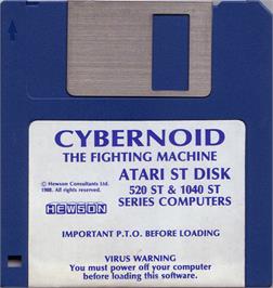 Artwork on the Disc for Cybernoid: The Fighting Machine on the Atari ST.