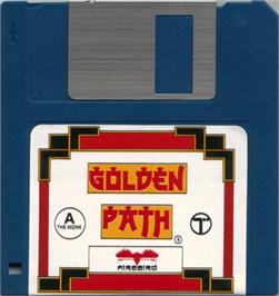 Artwork on the Disc for Golden Path on the Atari ST.