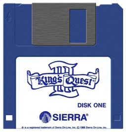 Artwork on the Disc for King's Quest III: To Heir is Human on the Atari ST.