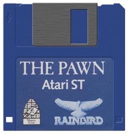 Artwork on the Disc for Pawn on the Atari ST.