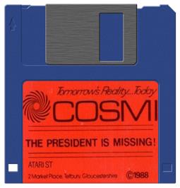 Artwork on the Disc for President is Missing on the Atari ST.