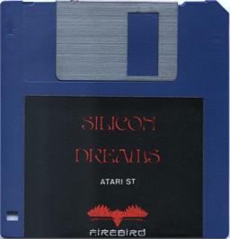 Artwork on the Disc for Silicon Dreams on the Atari ST.