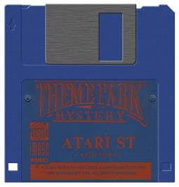 Artwork on the Disc for Theme Park Mystery on the Atari ST.