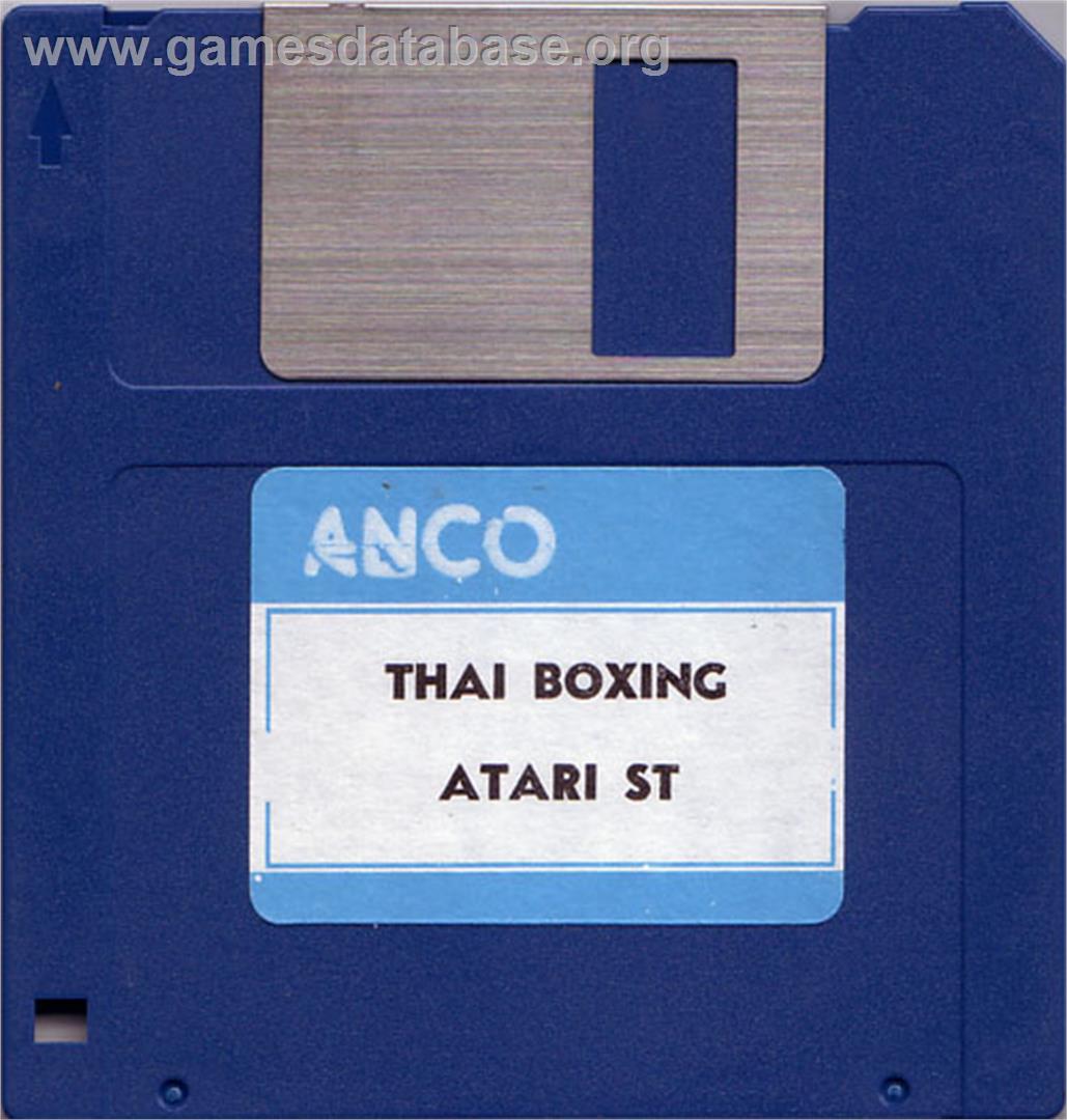4D Boxing - Atari ST - Artwork - Disc