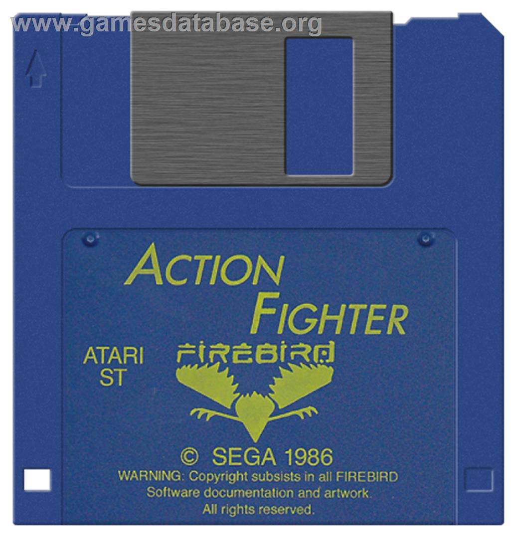 Action Fighter - Atari ST - Artwork - Disc