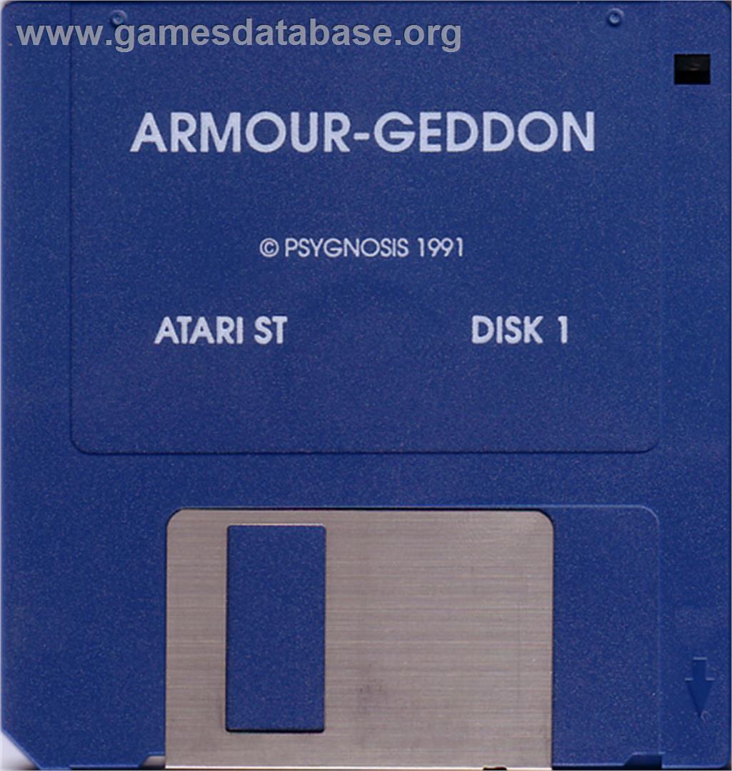 Armour-Geddon - Atari ST - Artwork - Disc