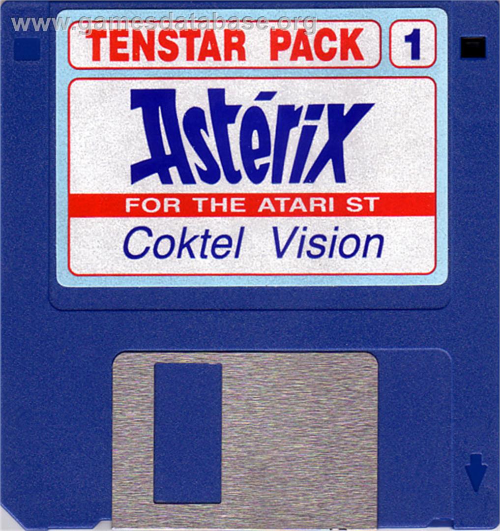 Asterix: Operation Getafix - Atari ST - Artwork - Disc