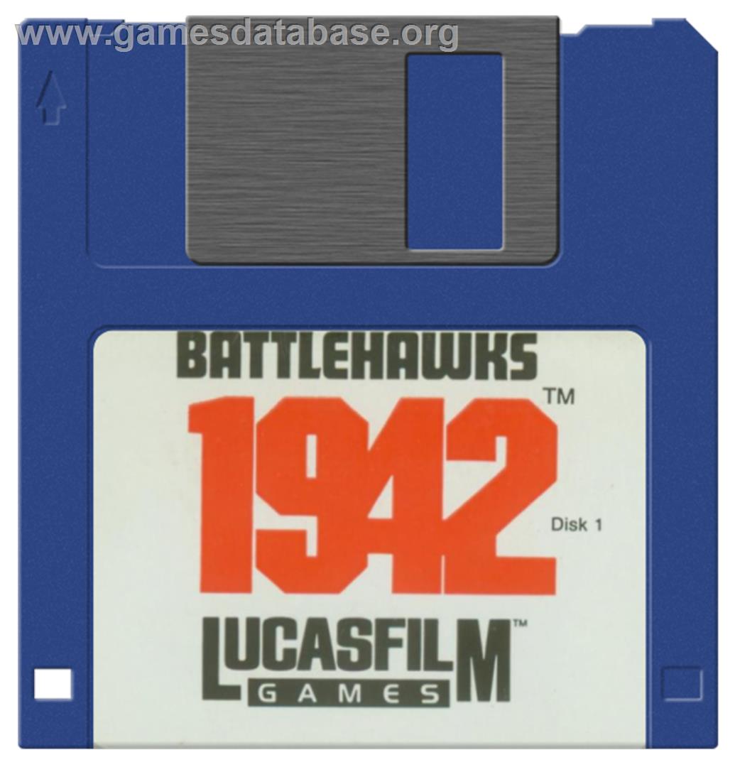 Battlehawks 1942 - Atari ST - Artwork - Disc