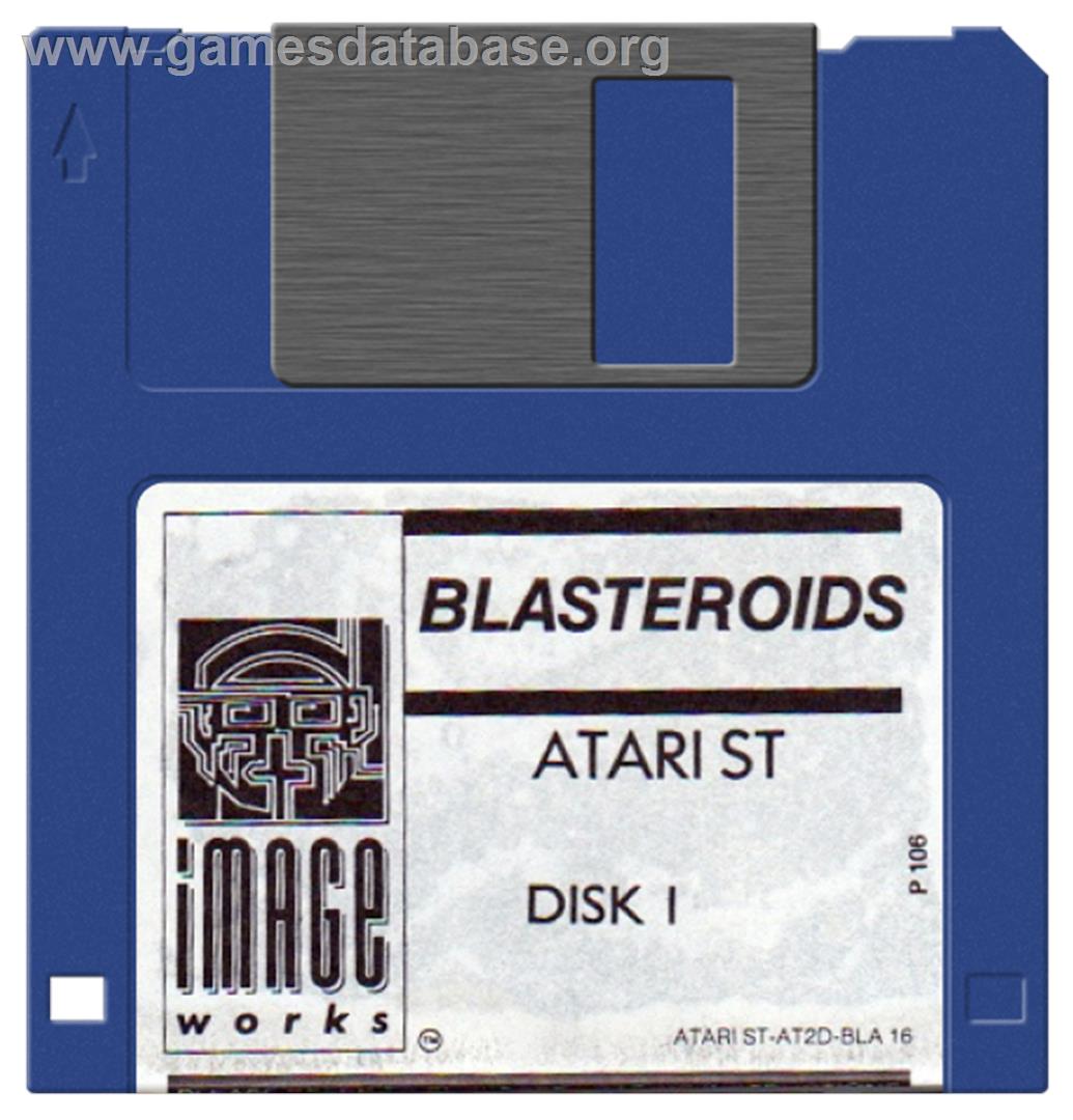 Blasteroids - Atari ST - Artwork - Disc